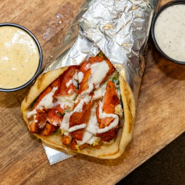Chicken Gyro Combo.